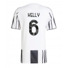 Camiseta Juventus Lloyd Kelly #6 Primera Equipación Replica 2025-26 mangas cortas